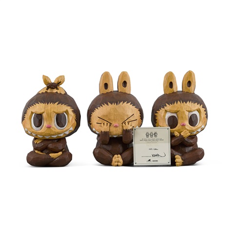 Labubu 3点 DHgate.com:Original LABUBU 3.0 Series Vinyl Figure